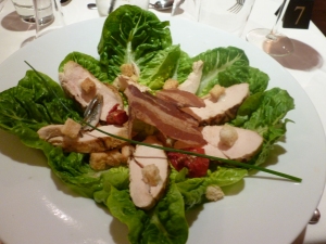 Chicken Caesar Salad for a fresh start